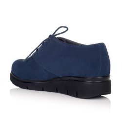 Pantofi piele naturala Ema Bleumarin - sau Orice Culoare